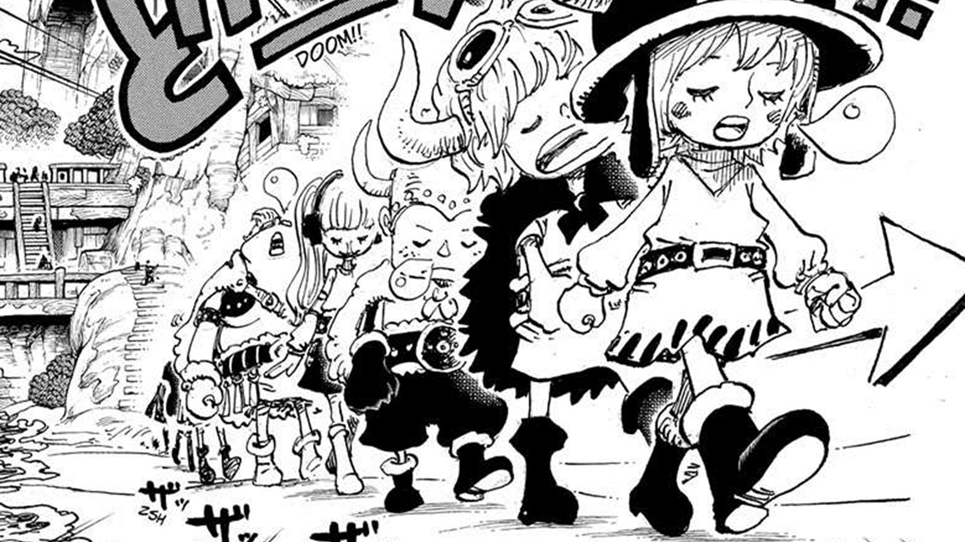 The abducted children (Image via Shueisha)